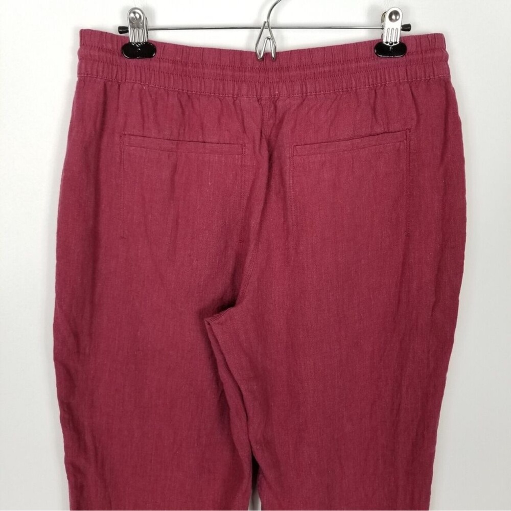Athleta Retreat Red Linen pants - Picture 4 of 6